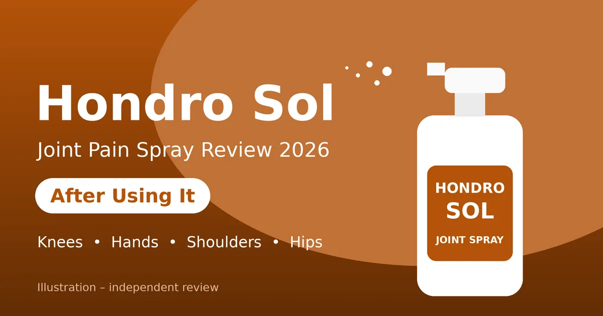 Hondro Sol joint pain spray review 2026 – After Using It